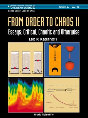 cover image of From Order to Chaos Ii, Essays